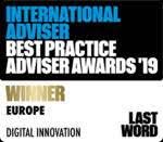 International Adviser Best Practice Adviser Europe Award 2019